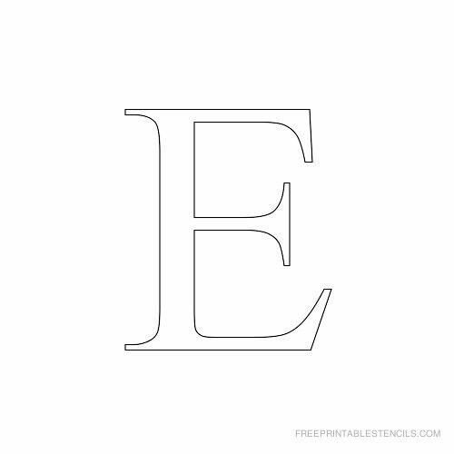 Большая буква е