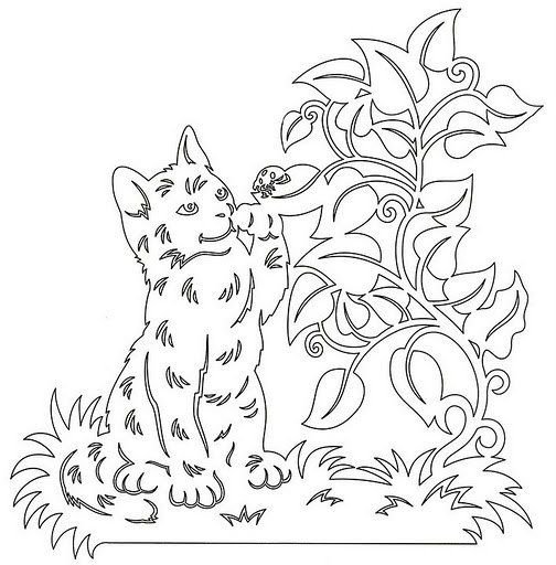 Эскиз вытынанок