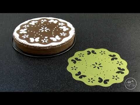 Трафареты для посыпки сахарной пудрой