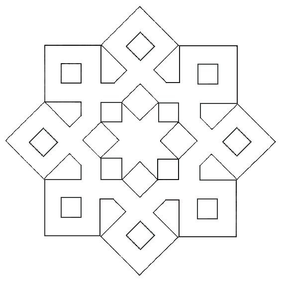 Чувашские узоры для вырезания