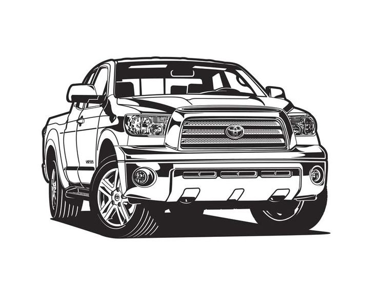 Ленд Крузер 200 вектор