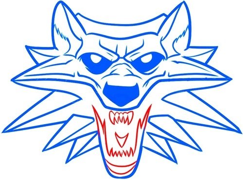 Ведьмак символ волка