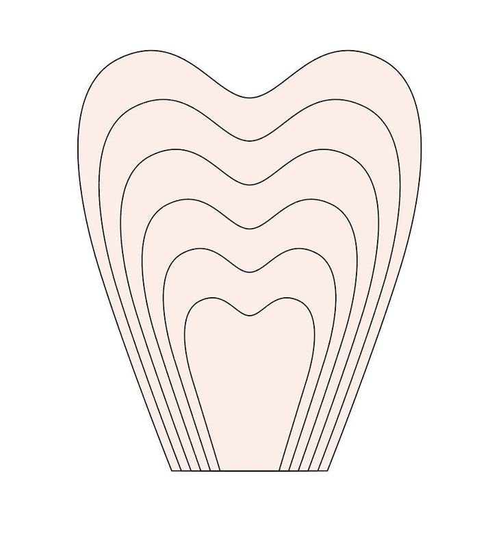 Заготовки для бумажных цветов