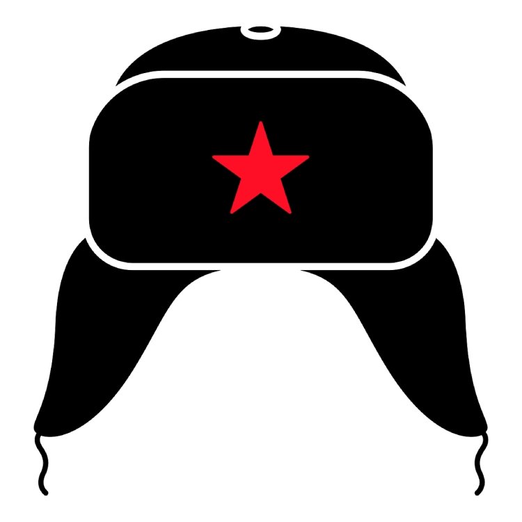 Ушанка нарисованная