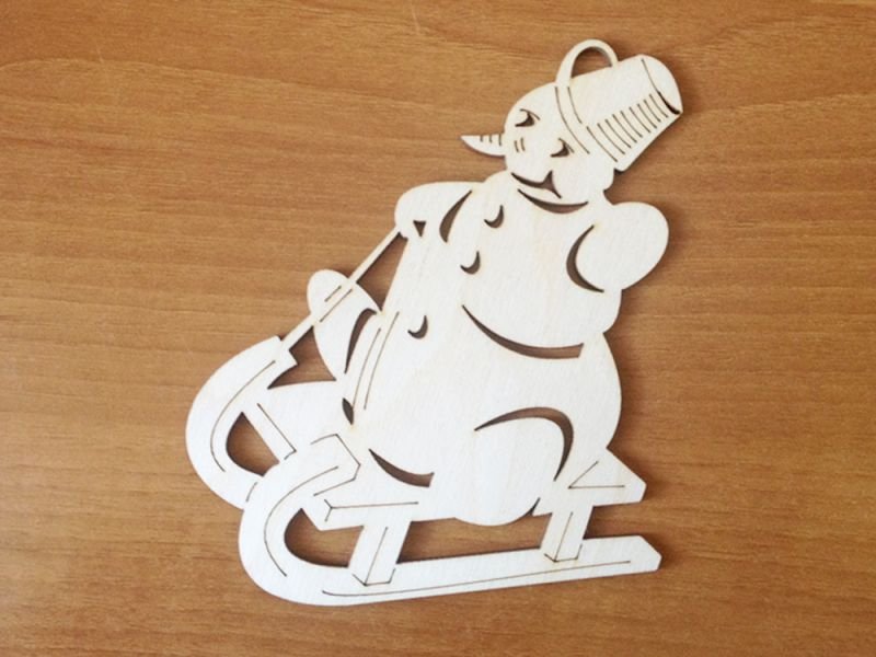 Новогодние игрушки для выпиливания из фанеры