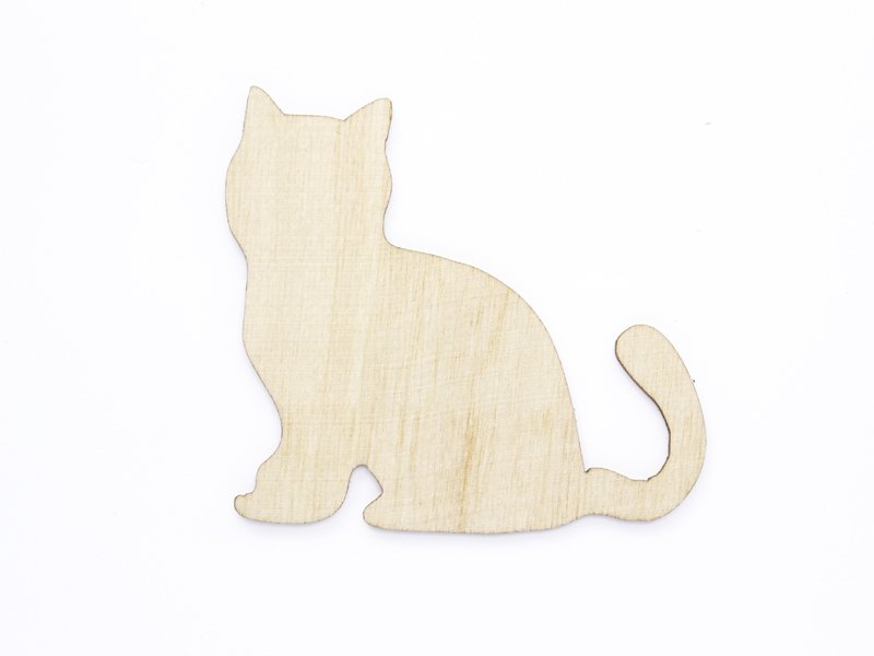 Котик из фанеры