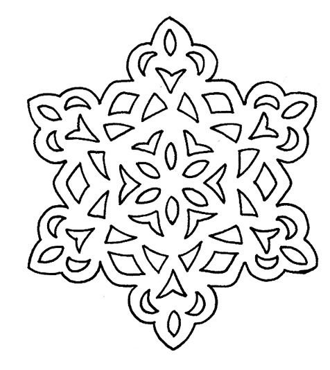 Вытынанки новогодние снежинки