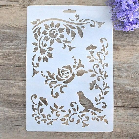 Трехслойный трафарет