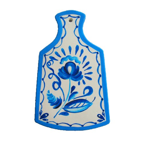 Роспись Гжель для детей доска разделочная