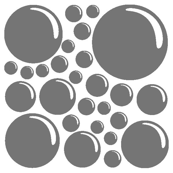 Трафарет пузыри