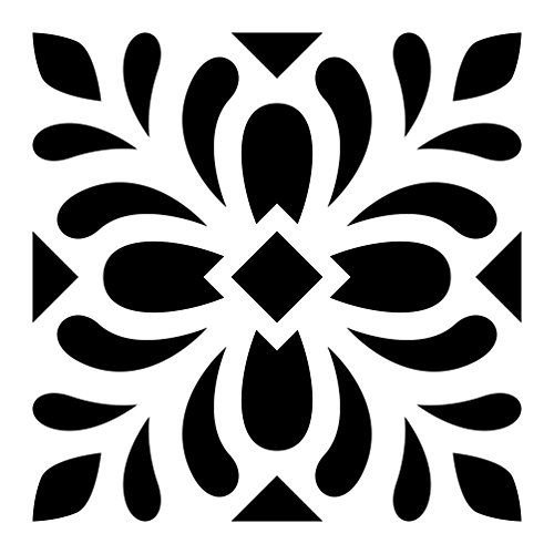 Трафареты узоров для стен