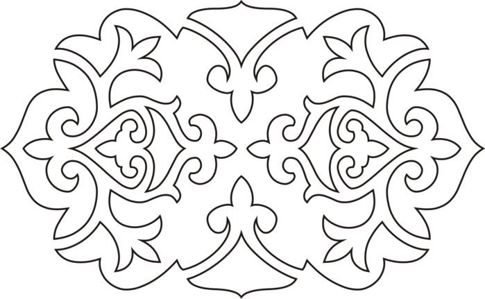 Трафарет узоры