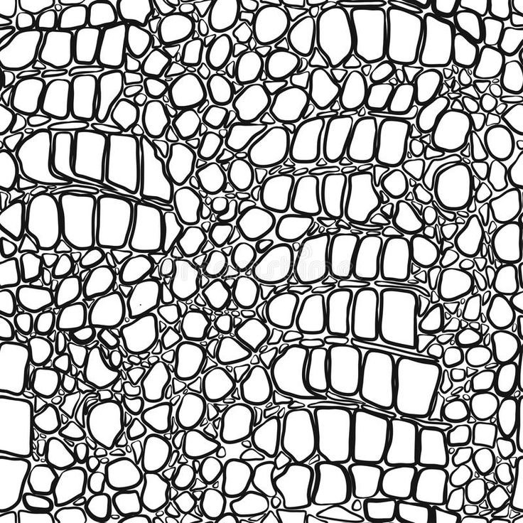 Трафарет кожа крокодила