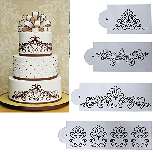 Трафареты для декора торта