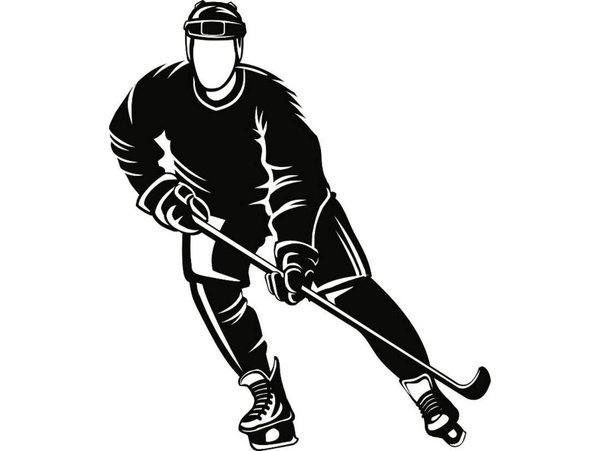 Хоккеист вектор