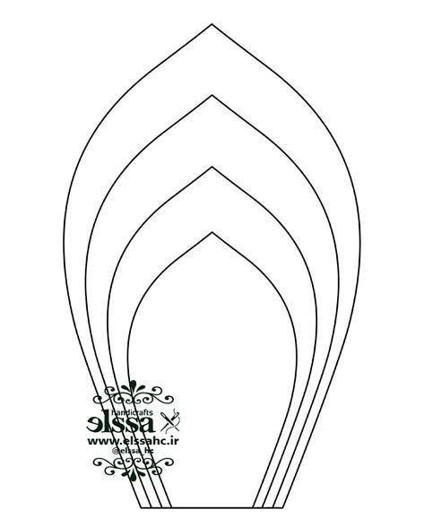 Трафареты для бумажных цветов