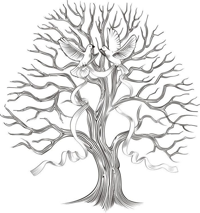 Дерево рисунок