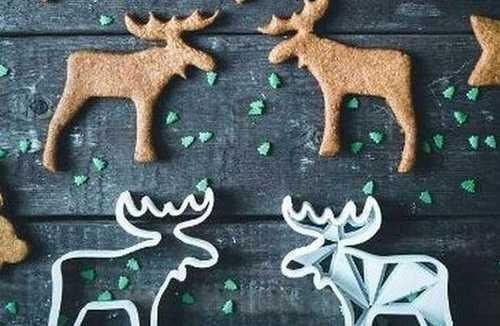 Формочка для печенья Лось