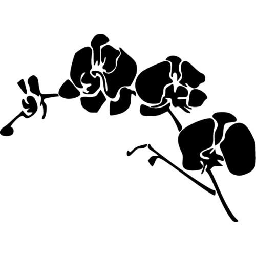 Трафареты цветов для декора