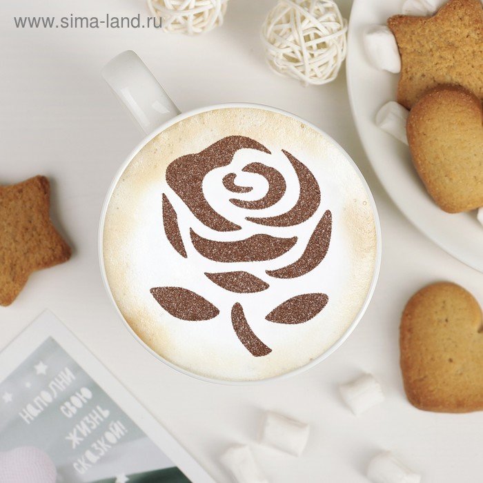 Трафареты для декора десертов