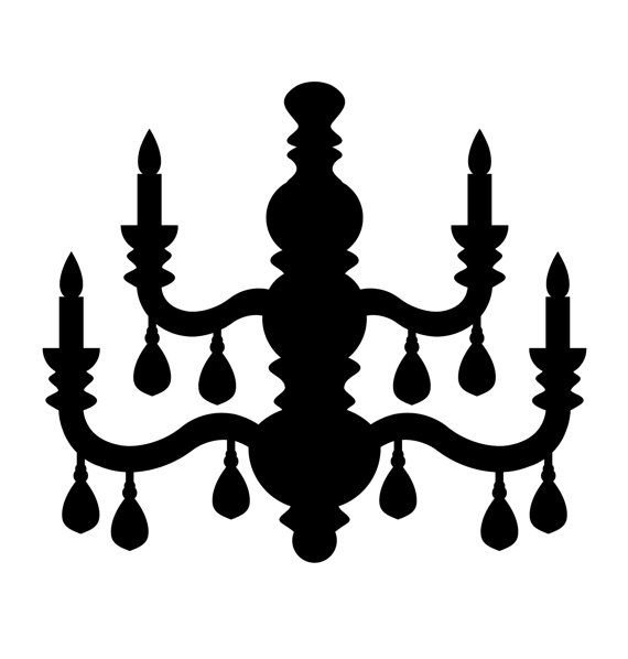 Подсвечник силуэт