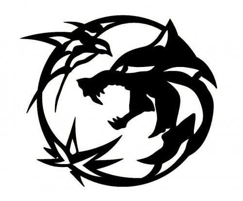 Медальон Ведьмака вектор