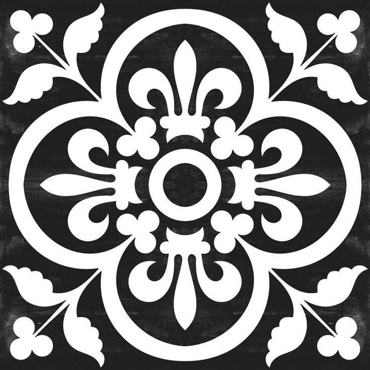 Трафареты для декора пола