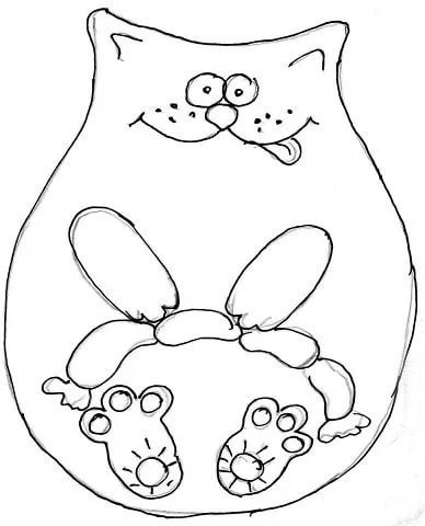 Трафареты для поделок из соленого теста