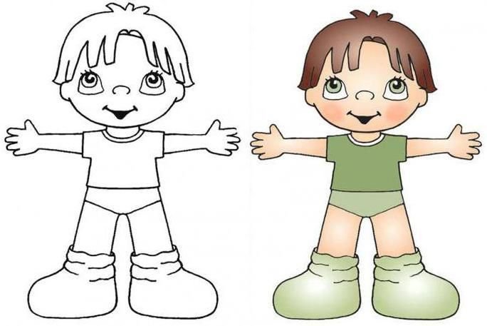 Фигура мальчика и девочки