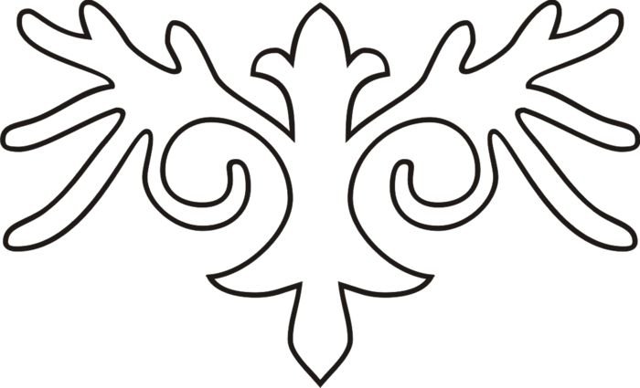 Казахские узоры