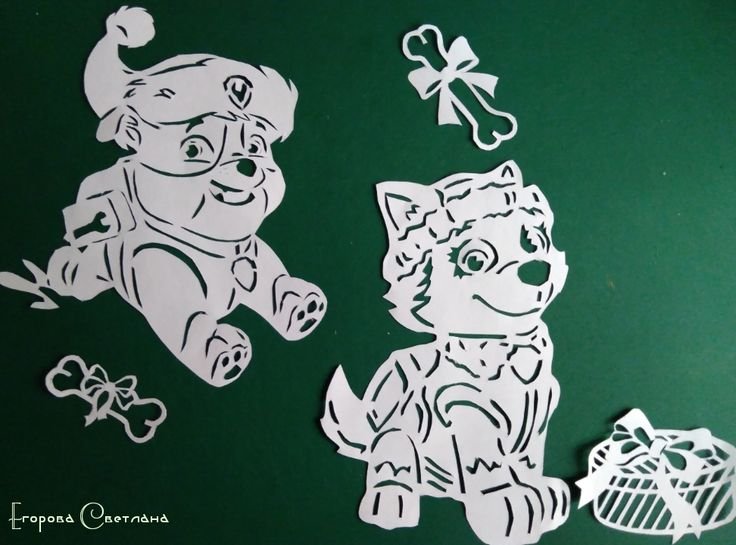 Вытынанки Простоквашино