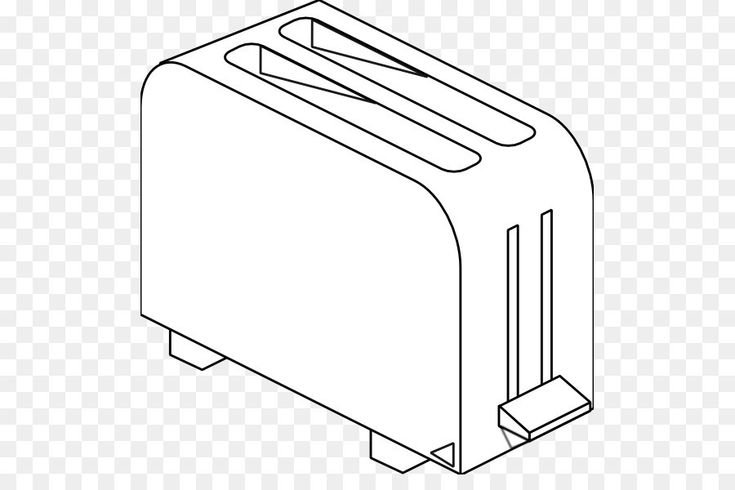 Раскраска тостер