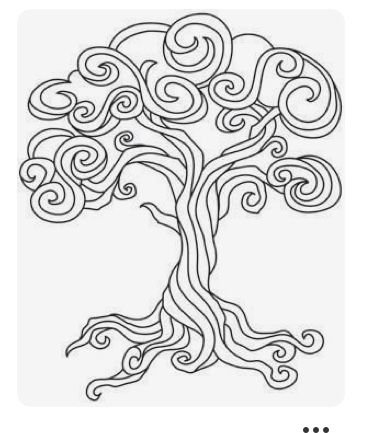 Мандала дерево