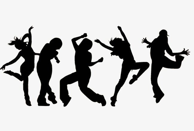 Силуэт танцора