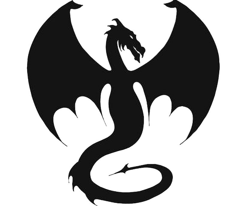 дракон с крыльями