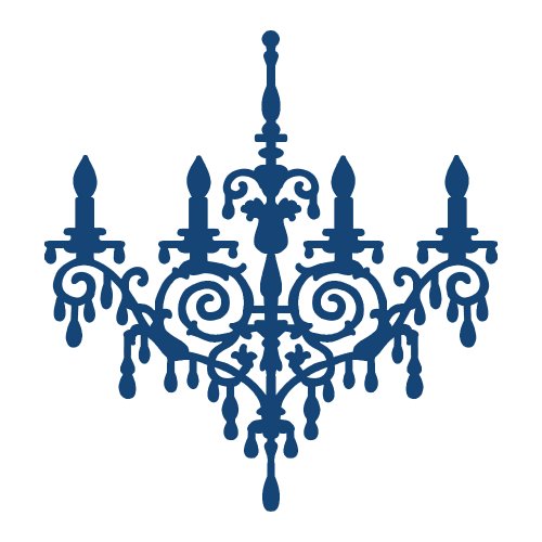 Люстра трафарет