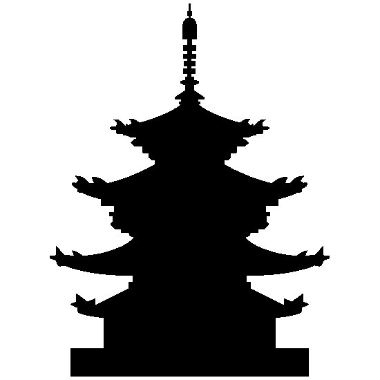 Китай пагода вектор