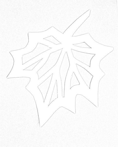 Осенние вытынанки