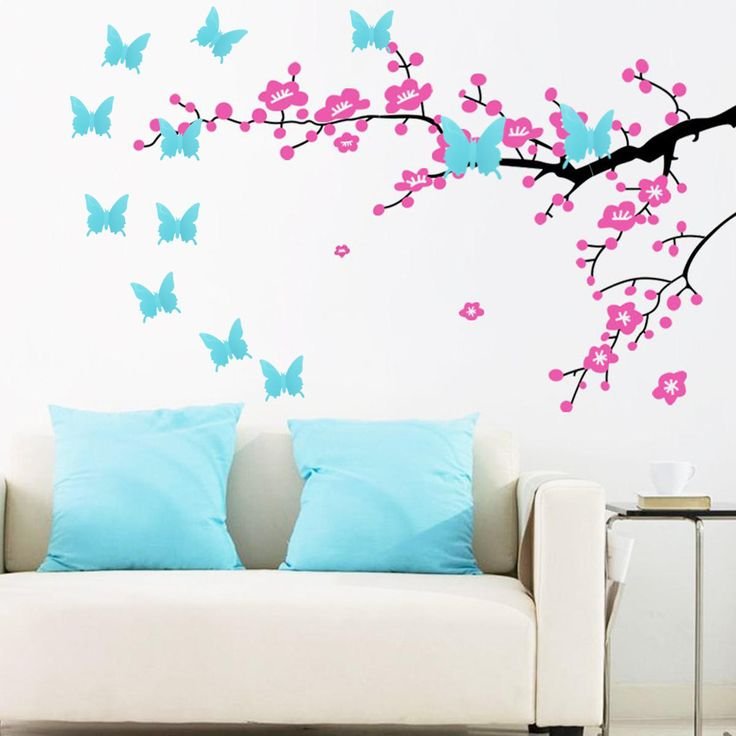 Виниловые наклейки на стену