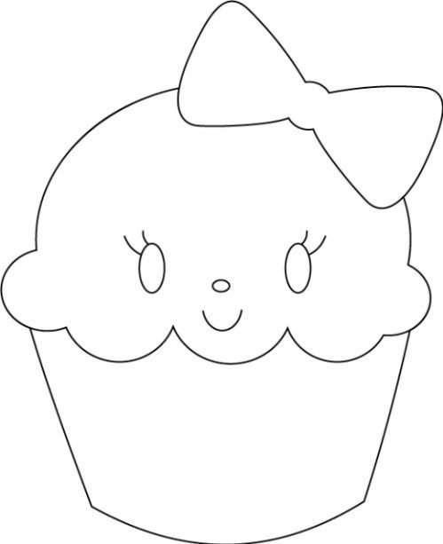 Пирожное из фетра выкройка