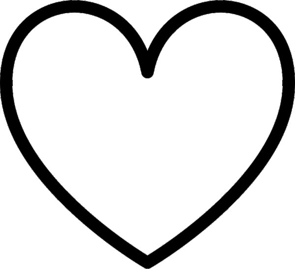 сердце длинное