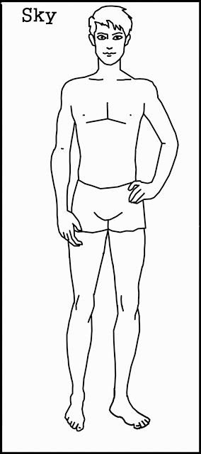 Фигура мужчины для одевания