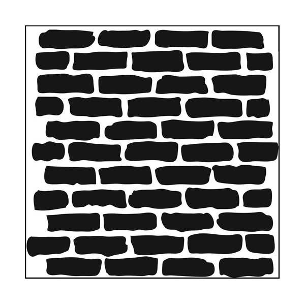 Трафарет для имитации кирпичной кладки