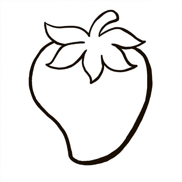 Ягодка контур