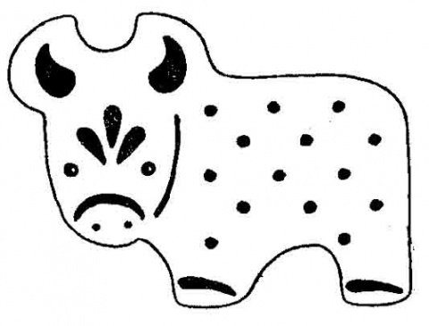 Козули трафареты