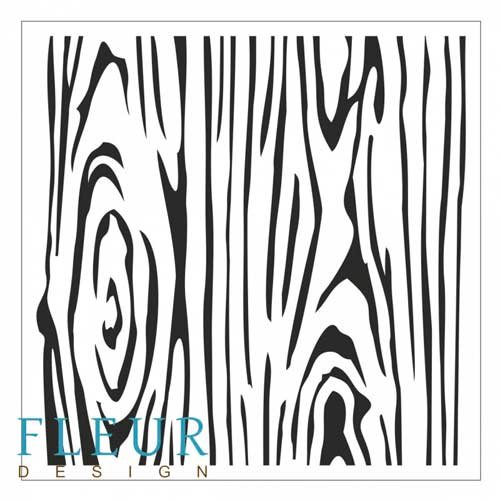 Трафарет имитация дерева