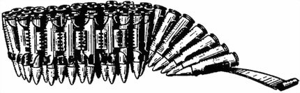 Тату Пулеметная лента