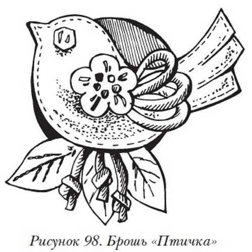 Брошь рисунок