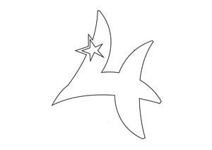 Трафареты на окна к 9 мая