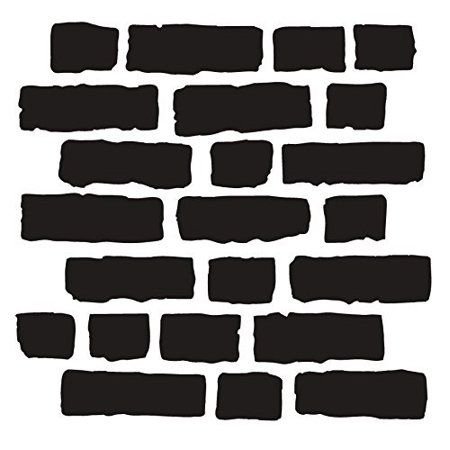 Трафарет кирпич